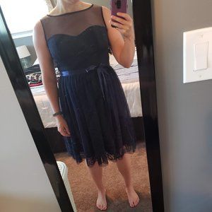 Navy Cocktail Dress
